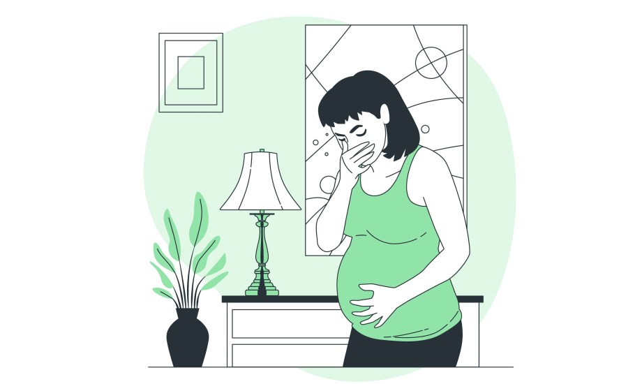 التهاب الشعب الهوائية خلال الحمل