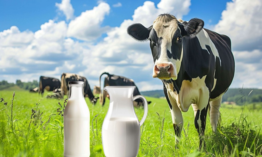 حليب أبقار