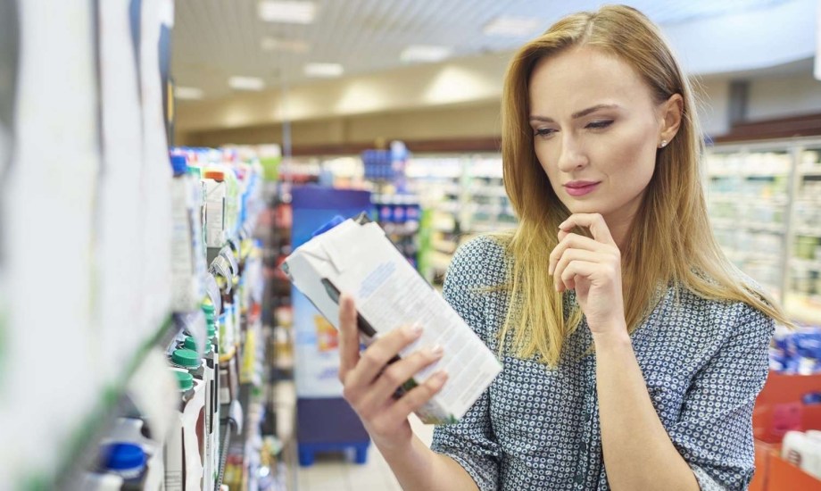 الملصقات الغذائية