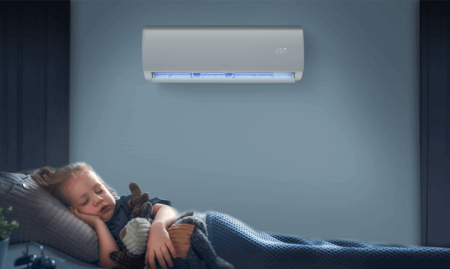 النوم في التكييف