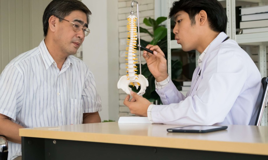 الحفاظ على صحة العمود الفقري