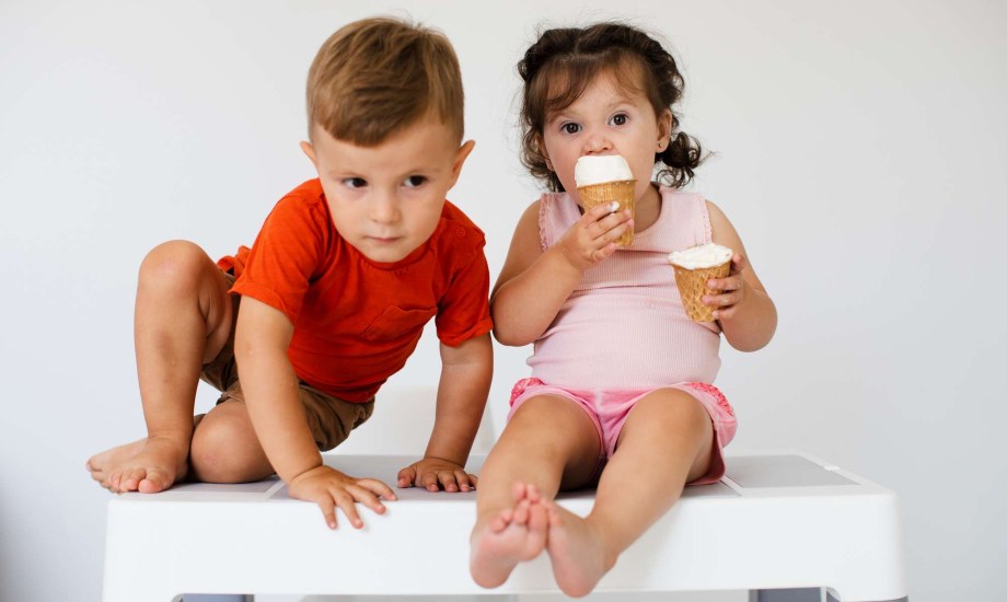 متى يمكن أن يتناول طفلك الآيس كريم؟