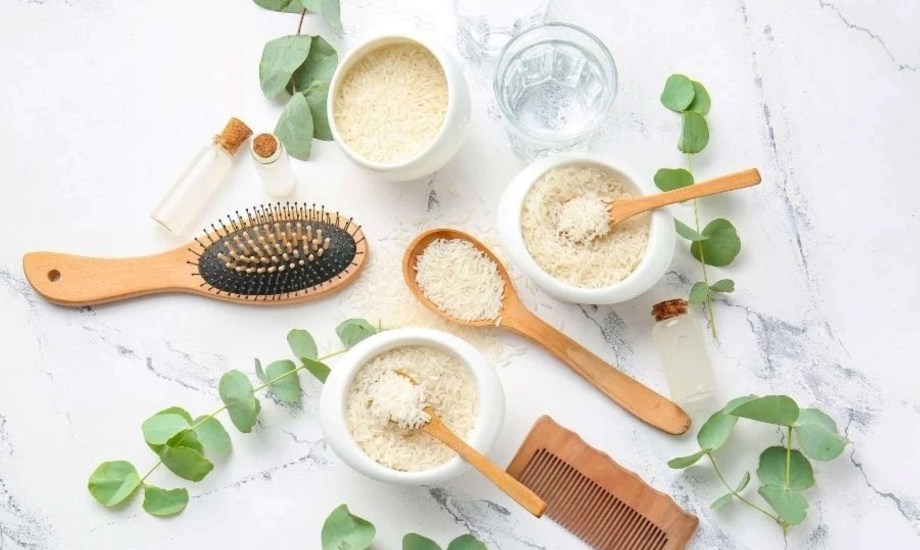 فوائد ماء الأرز للشعر