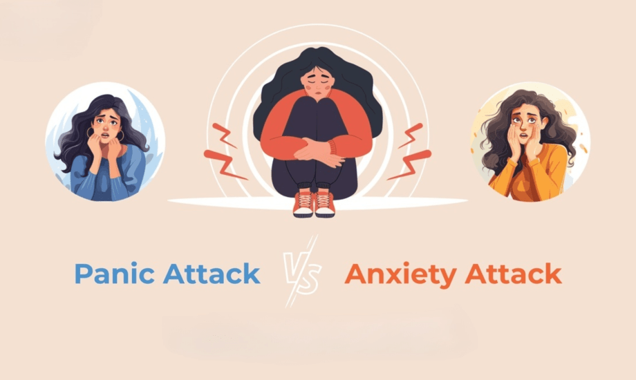 الفرق بين نوبة الهلع ونوبة القلق