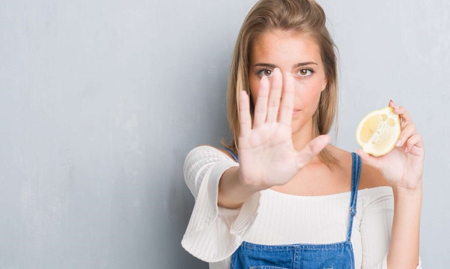 منتجات ممنوع وضعها على الوجه