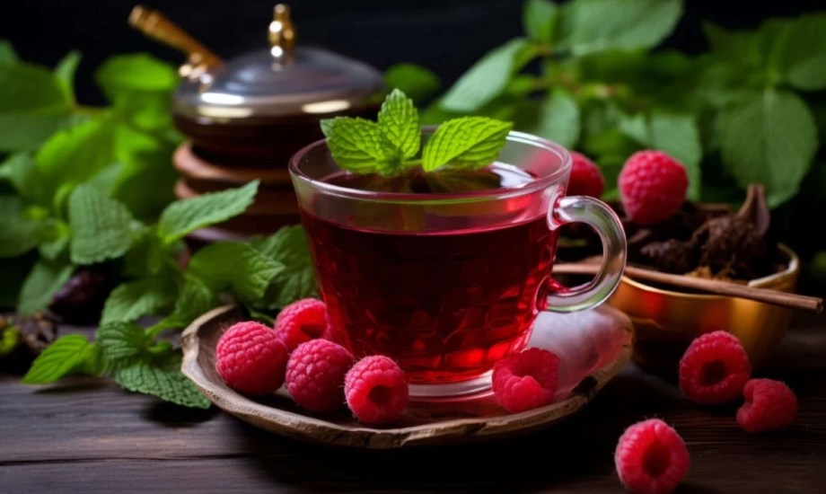 فوائد أوراق التوت الأحمر