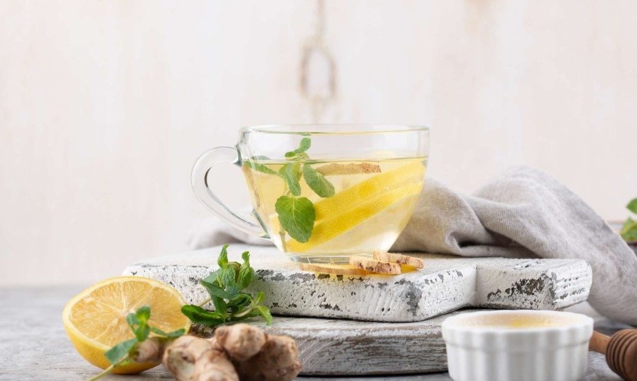 شاي الليمون والزنجبيل والقرنفل لفقدان الوزن