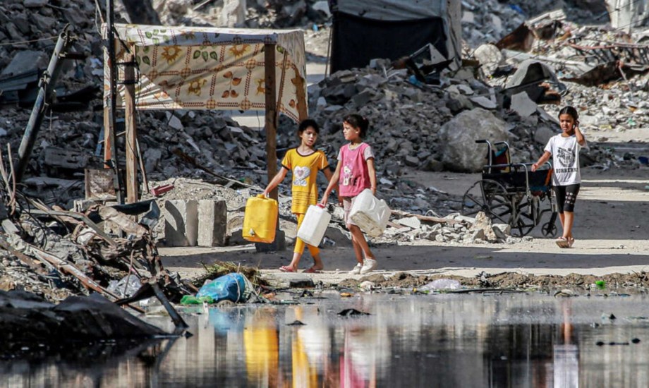 انتشار شلل الأطفال في غزة