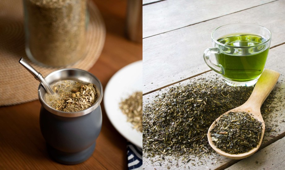 الشاي الأخضر وشاي المتة لإنقاص الوزن