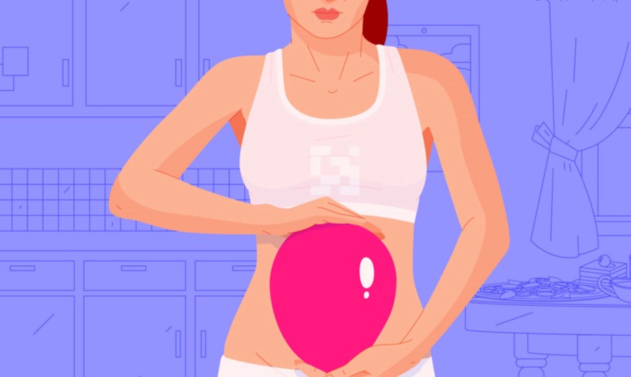 أسباب الغازات والانتفاخات بعد الولادة