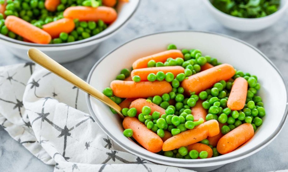 فوائد البسلة بالجزر