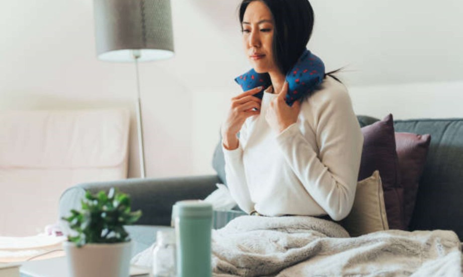 العلاج بالحرارة في المنزل