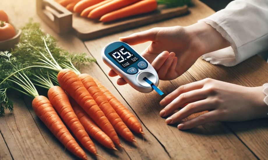 تأثير الجزر على نسبة السكر في الدم