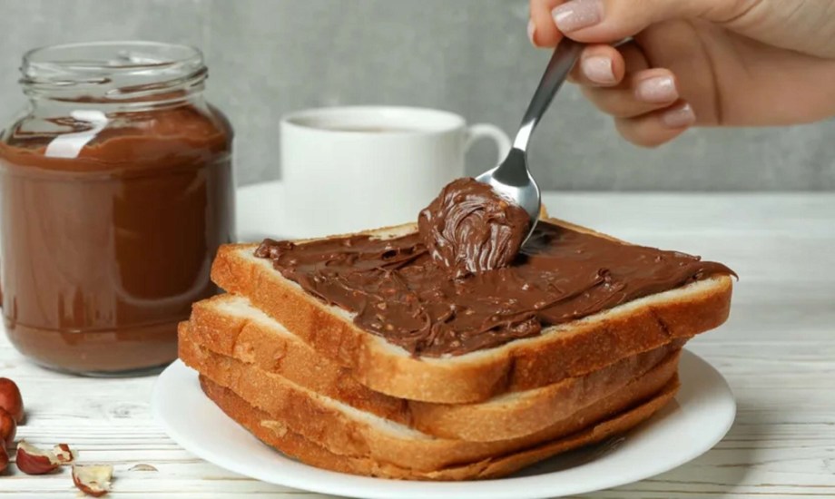 القيم الغذائية المتوافرة في النوتيلا