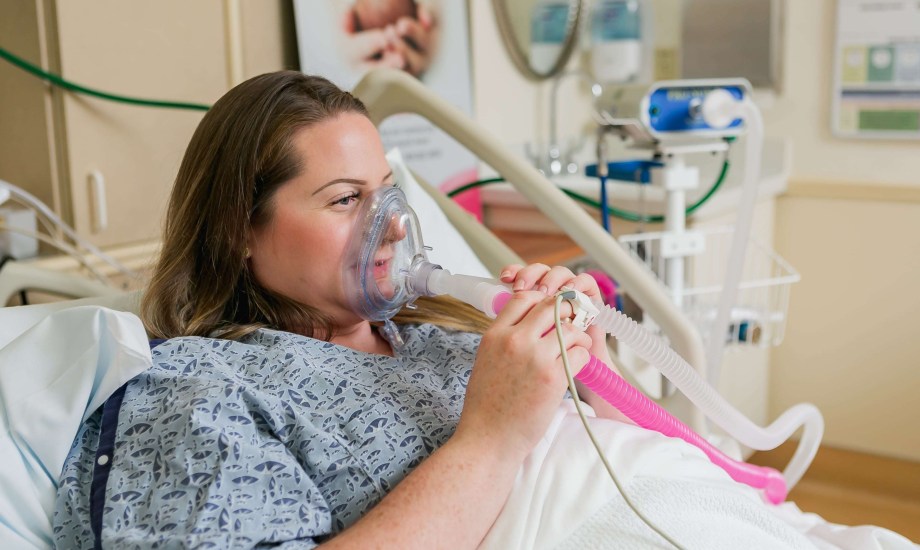 فوائد غاز الضحك أثناء الولادة