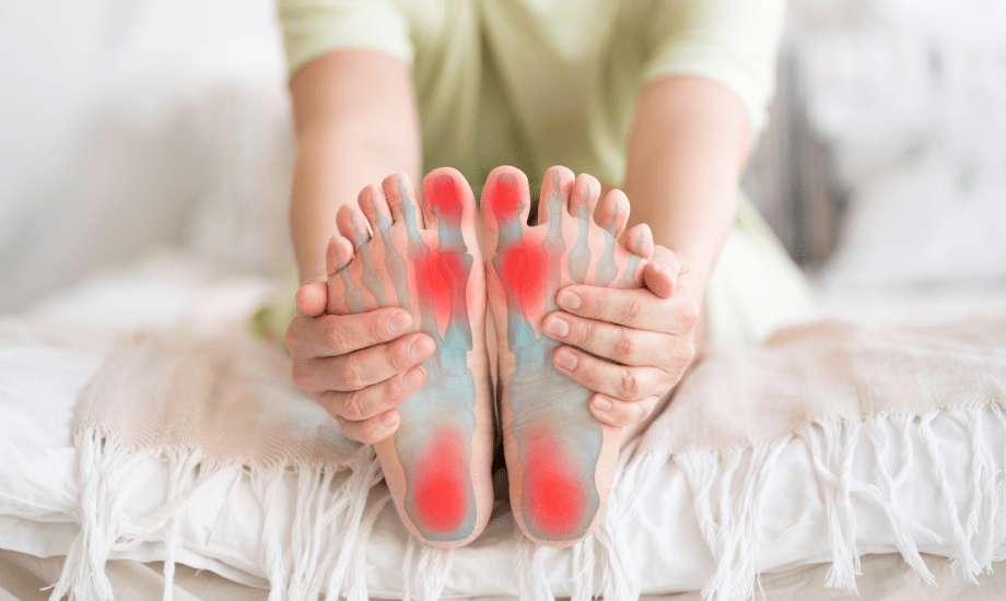 6 أعراض في القدم تشير إلى أمراض مزمنة ونقص فيتامينات