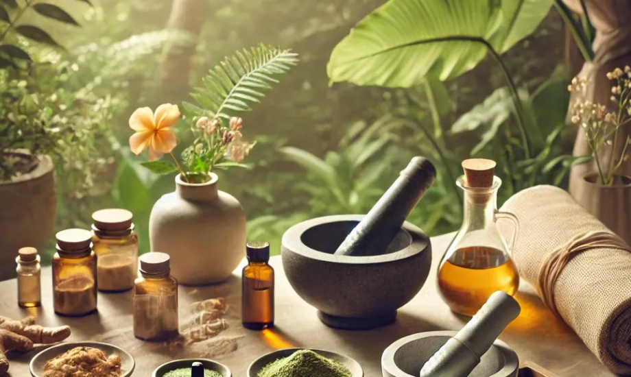 الأعشاب الأيورفيدية لعلاج ضعف الانتصاب