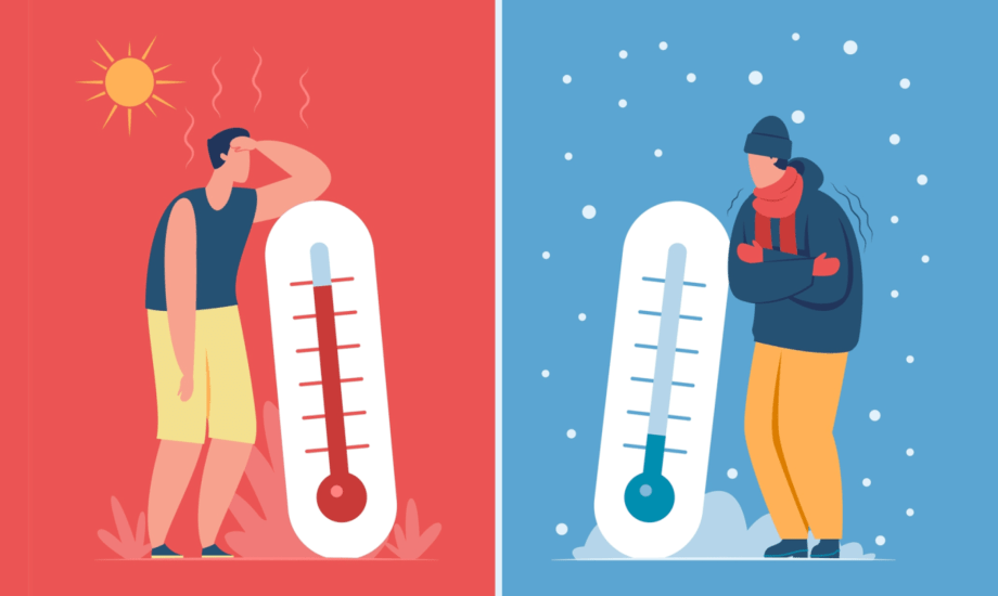 تأثير تقلبات الطقس على الجسم
