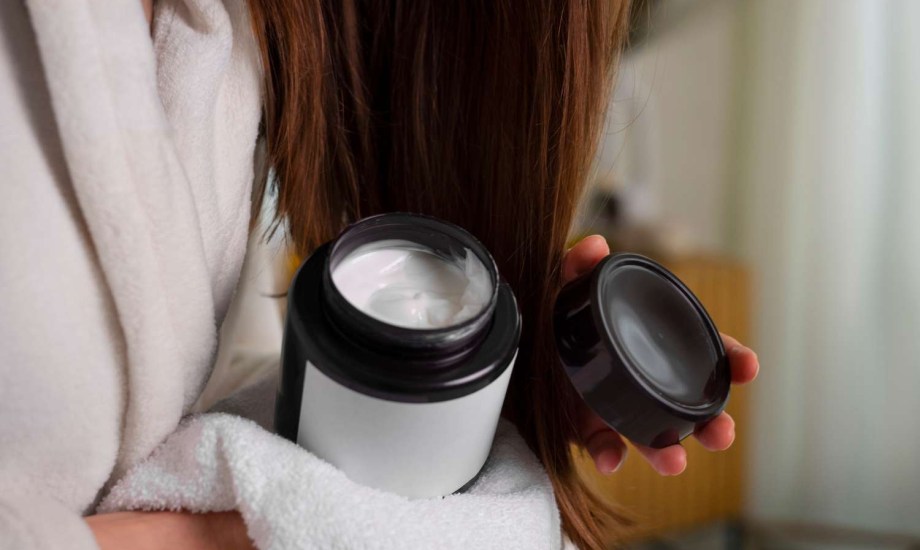 البروتين في منتجات الشعر