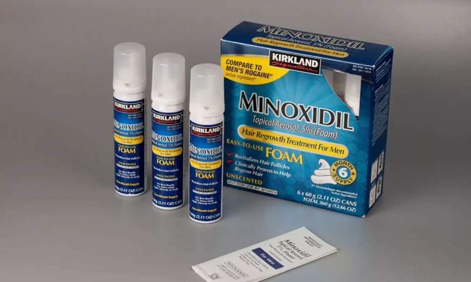 المينوكسيديل نمو الشعر ومنع التساقط