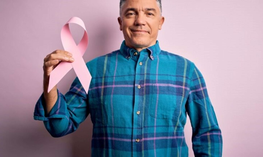 التوعية بسرطان الثدي عند الرجال