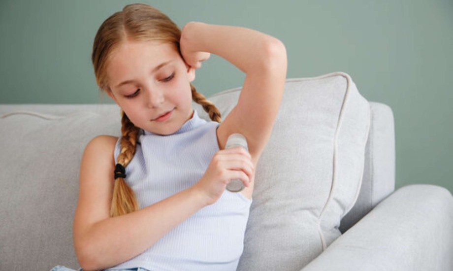 رائحة الجسم الكريهة عند الأطفال