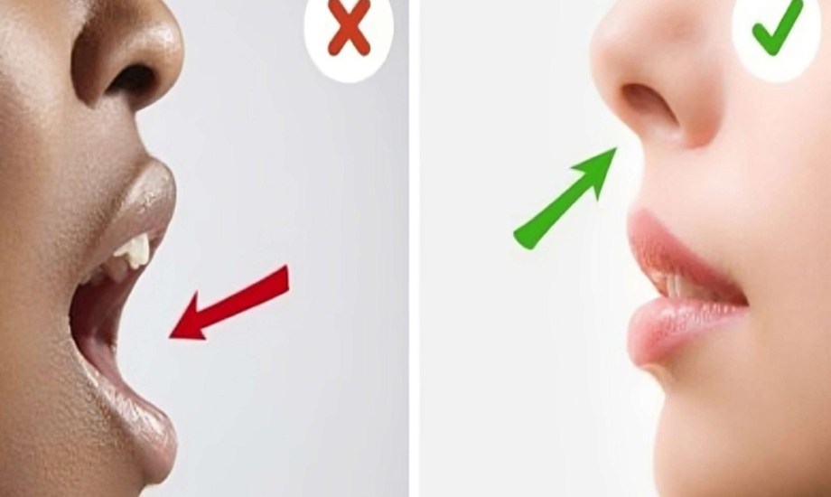 التنفس عن طريق الأنف أم الفم
