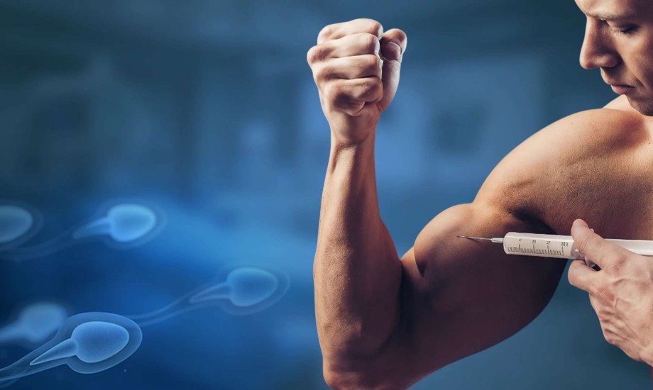 علاقة الستيرويدات الابتنائية بخصوبة الرجل