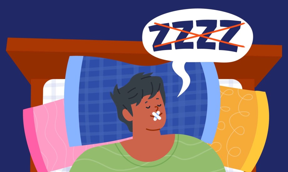 فوائد لصق الفم أثناء النوم وبعض التحذيرات من استخدامه