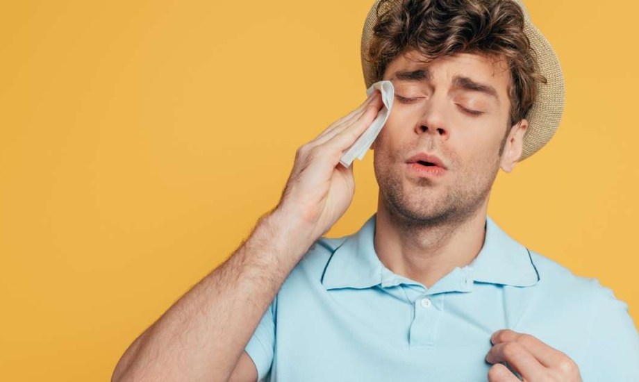 فرط التعرق في الوجه والرأس