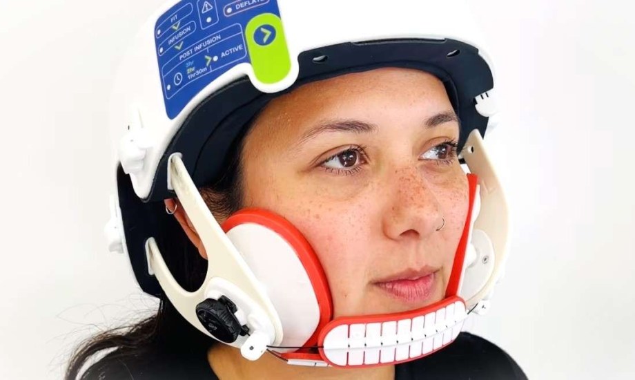 خوذة تمنع تساقط الشعر