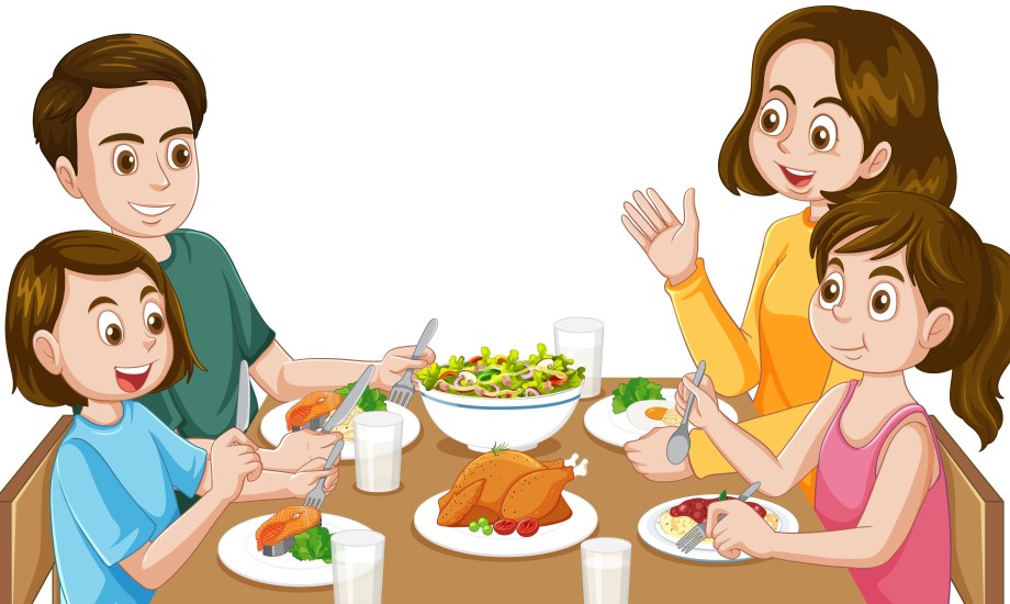 الوجبات العائلية تحمي المراهقين من تعاطي المخدرات