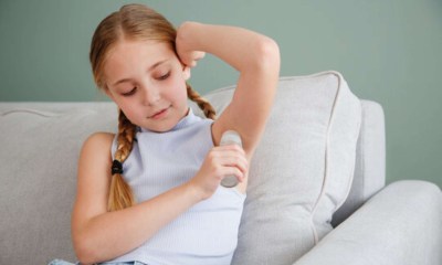 رائحة الجسم الكريهة عند الأطفال