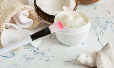 ماسكات طبيعية بزيت جوز الهند