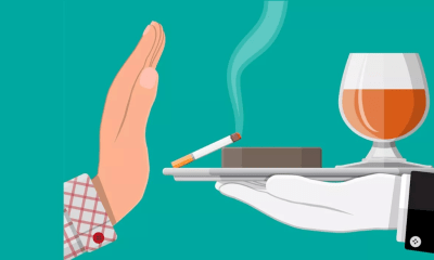 الابتعاد عن التدخين والكحول