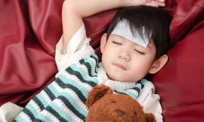 الحمى أو السعال عند الأطفال