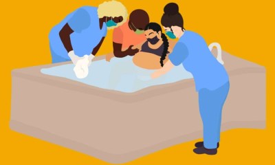 مميزات وشروط الولادة في الماء