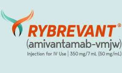 حقن Rybrevant Faspro تحت الجلد لعلاج ورم الرئة