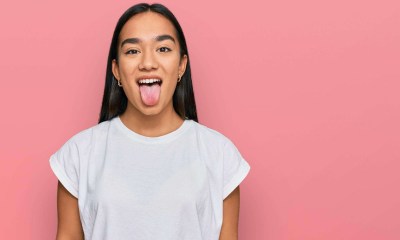 اللسان الأبيض يشير إلى مشكلات صحية