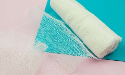 الضمادات والشاش التقليدية