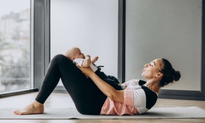 التمارين الرياضية بعد الولادة