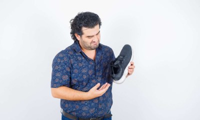 التخلص من رائحة الأحذية الكريهة