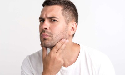 حروق الدقن بعد الحلاقة 