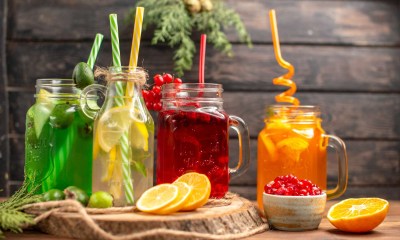 العصائر الطبيعية