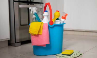 استنشاق منتجات التنظيف