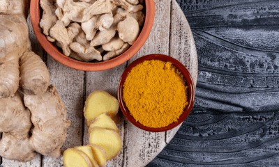 فوائد الكركم والزنجبيل