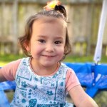 صورة من بي بي سي عن الطفلة إليانا