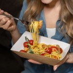 إعادة تسخين المكرونة