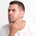 حروق الدقن بعد الحلاقة 