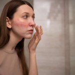 بقع حمراء على الجلد